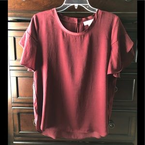 Loft outlet.Size Small. NWT.Beautiful brick color.